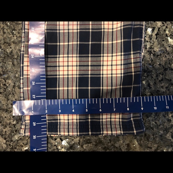 AERIE Navy, White & Red Plaid Pajama Bottoms - Picture 10 of 14